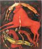Ситников А.Г. Красный бык. 1979
